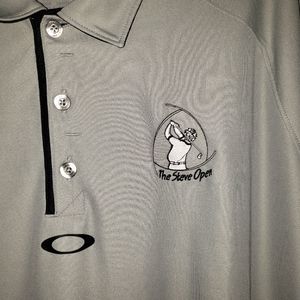 Oakley(The Steve Open)Golf PoloTower Glass  (AA 1)